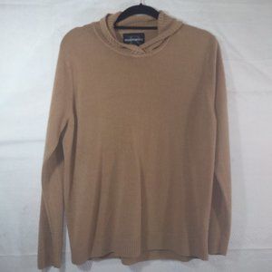 Sweater Pullover 100% Acrylic Tan XL #82